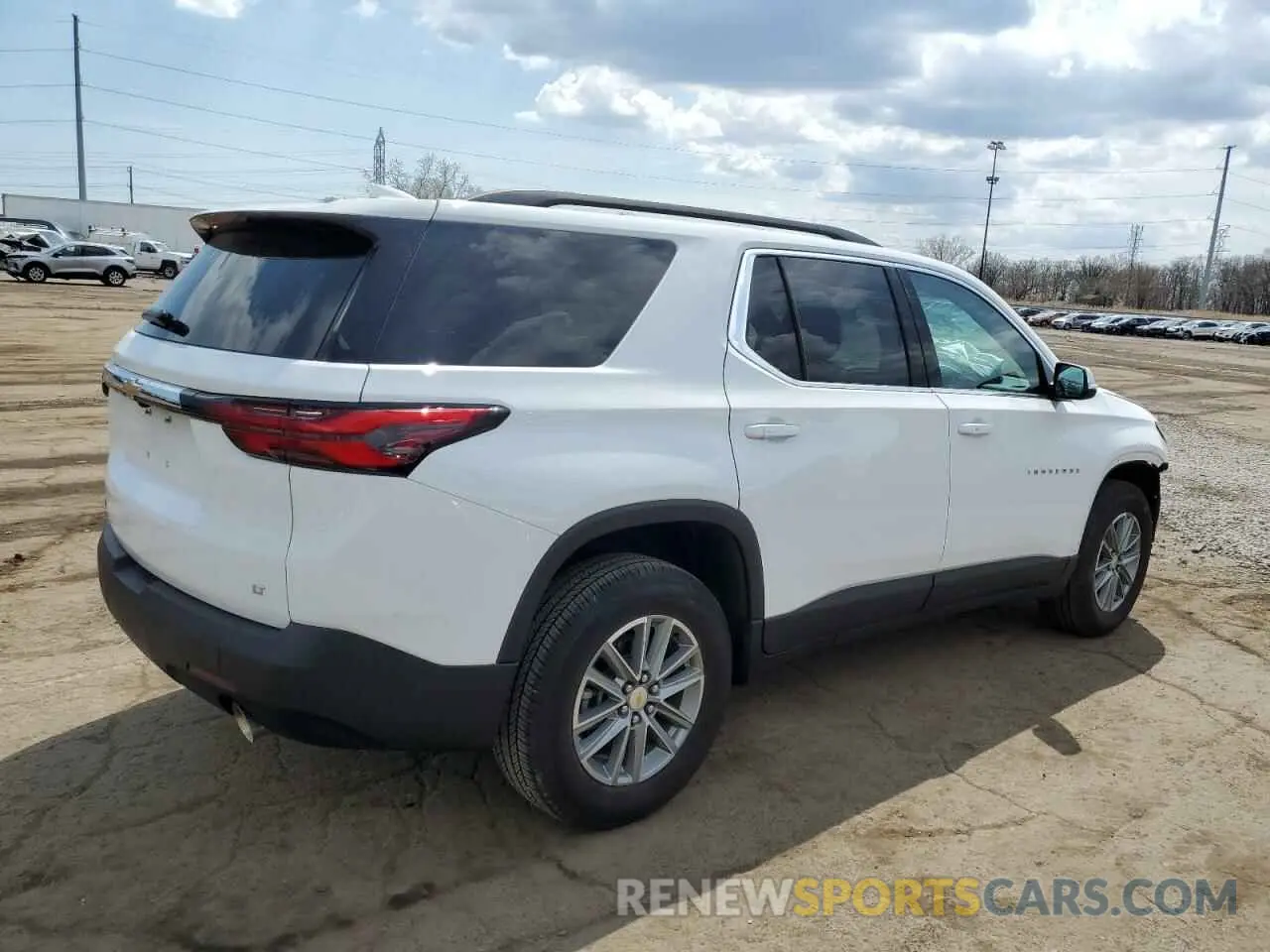 3 Photograph of a damaged car 1GNERGKW6PJ324619 CHEVROLET TRAVERSE 2023