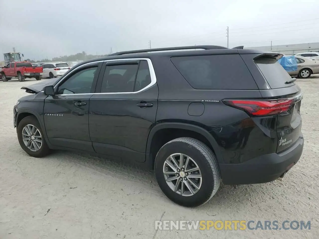 2 Photograph of a damaged car 1GNERGKW6PJ341369 CHEVROLET TRAVERSE 2023
