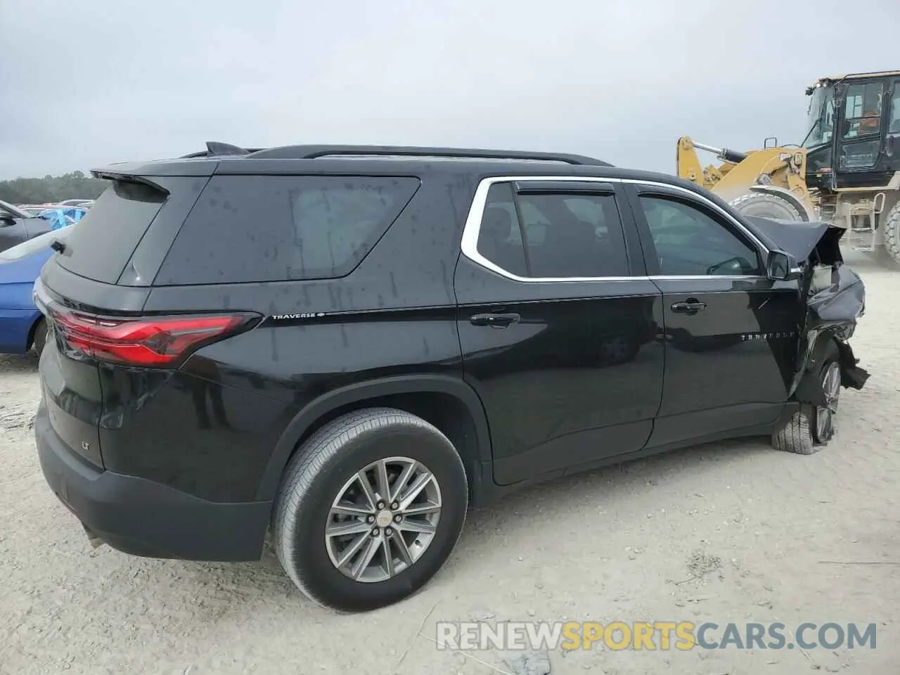 3 Photograph of a damaged car 1GNERGKW6PJ341369 CHEVROLET TRAVERSE 2023