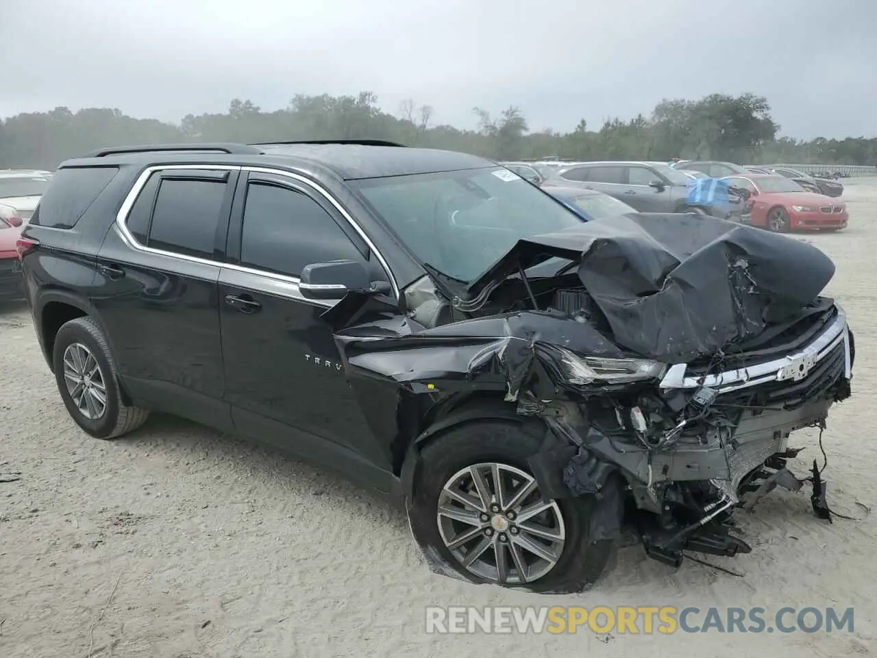 4 Photograph of a damaged car 1GNERGKW6PJ341369 CHEVROLET TRAVERSE 2023
