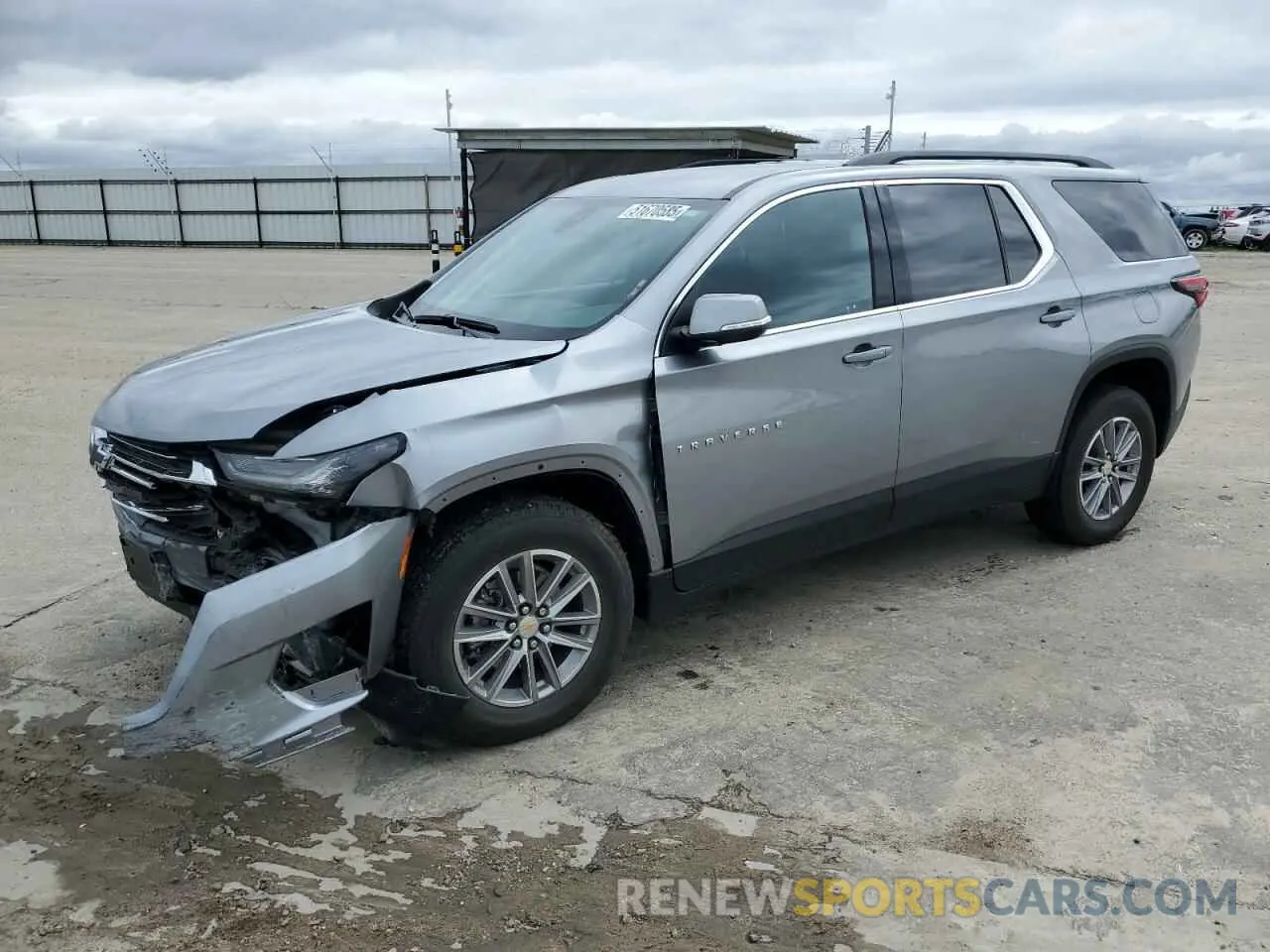 1 Photograph of a damaged car 1GNERGKW7PJ264043 CHEVROLET TRAVERSE 2023