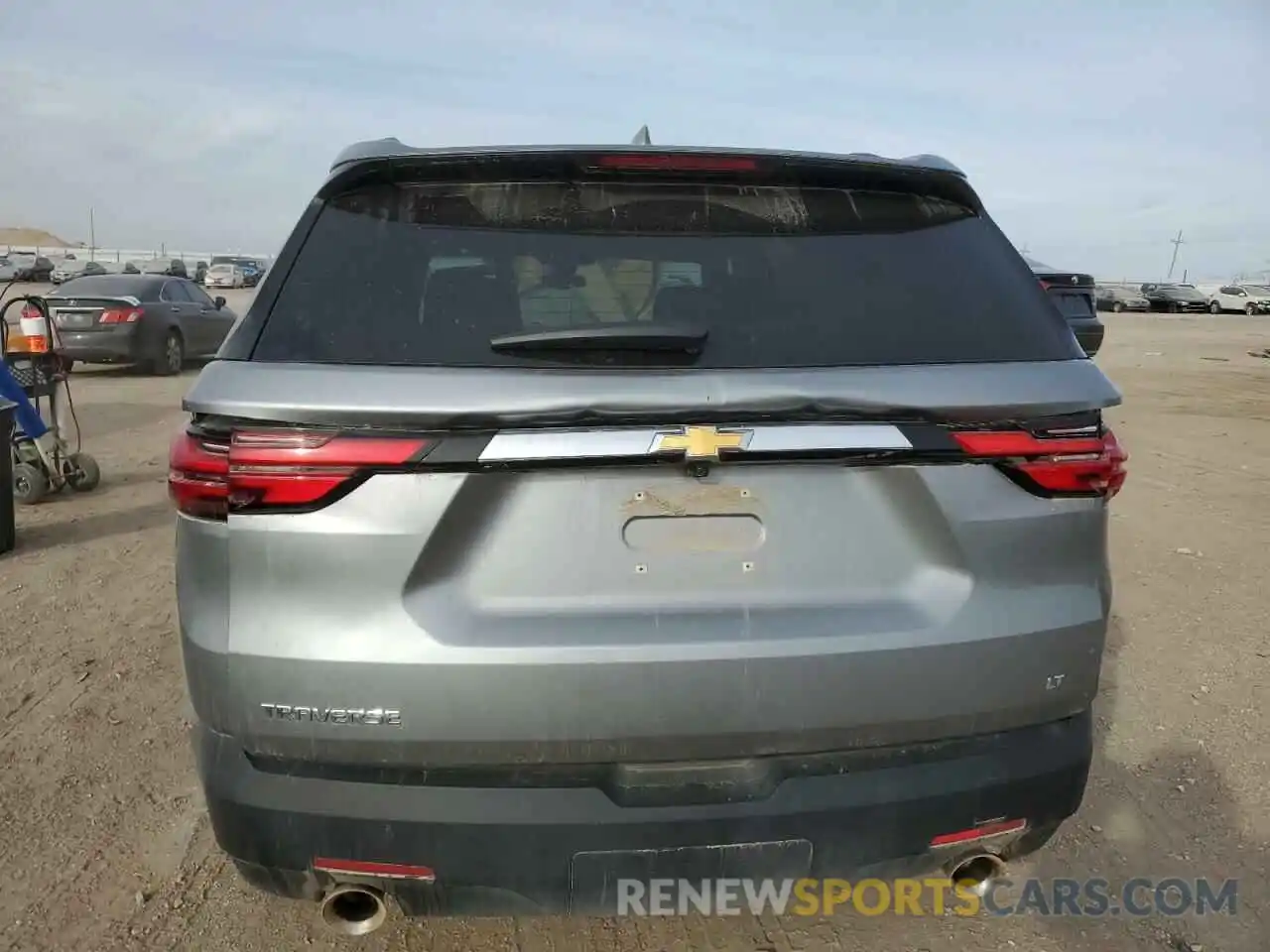 6 Photograph of a damaged car 1GNERGKW7PJ286611 CHEVROLET TRAVERSE 2023