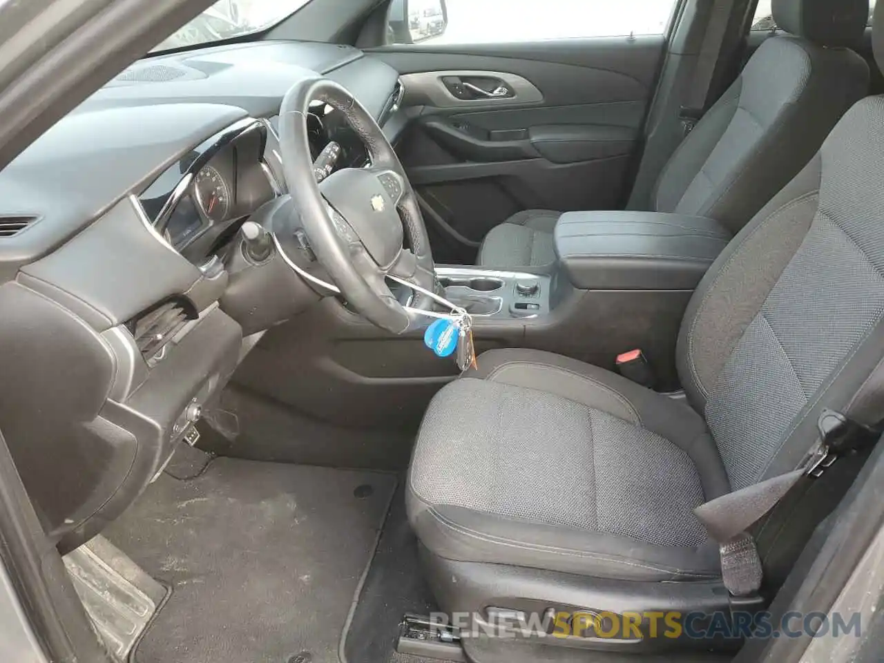 7 Photograph of a damaged car 1GNERGKW7PJ286611 CHEVROLET TRAVERSE 2023