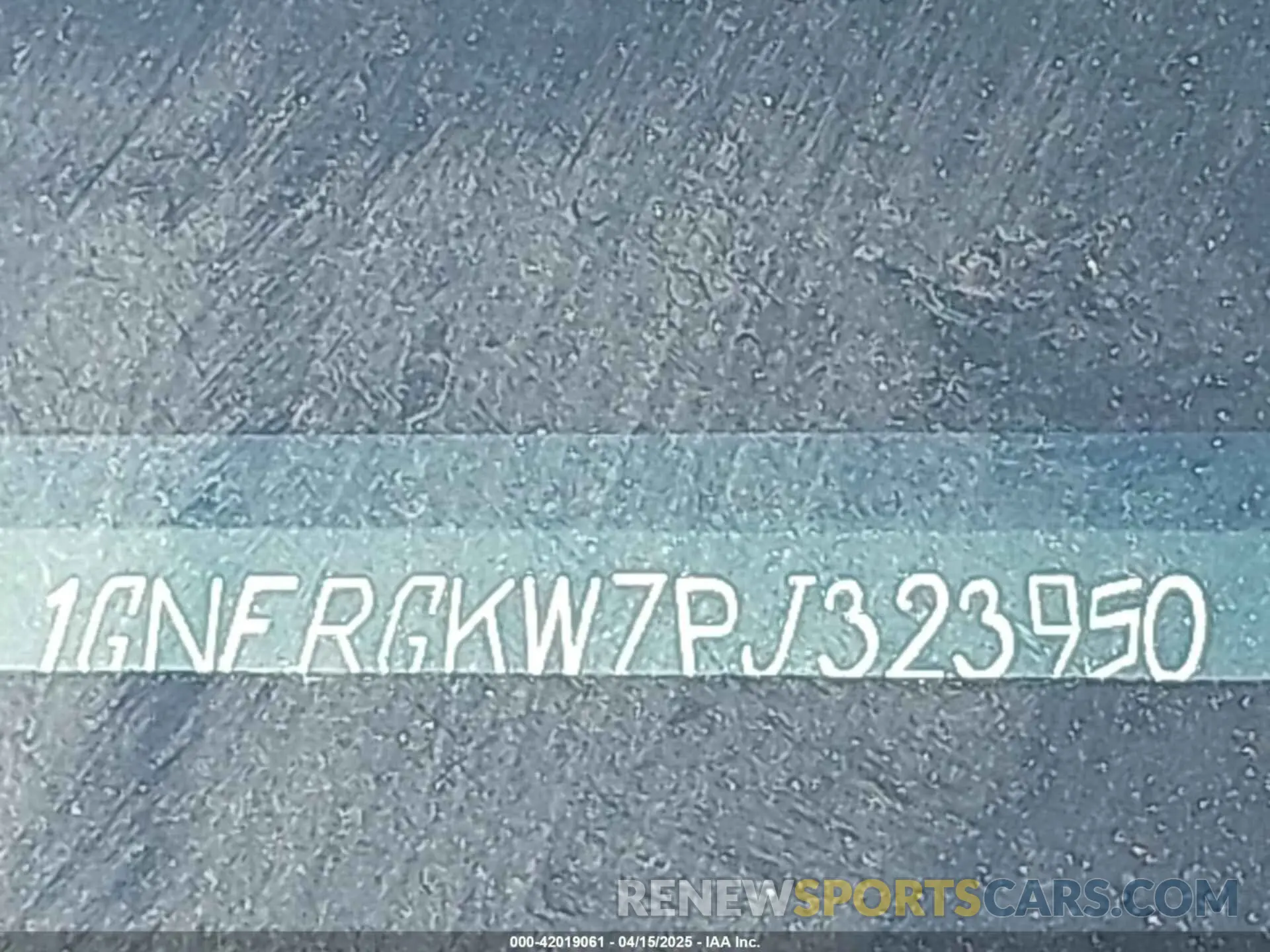 17 Photograph of a damaged car 1GNERGKW7PJ323950 CHEVROLET TRAVERSE 2023