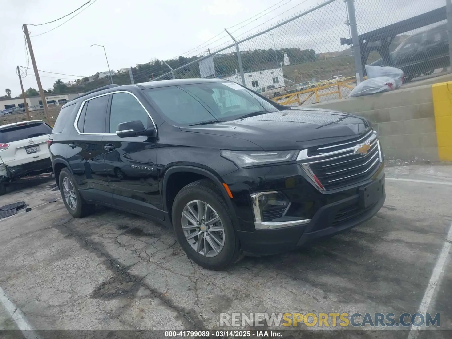 1 Photograph of a damaged car 1GNERGKW8PJ134174 CHEVROLET TRAVERSE 2023