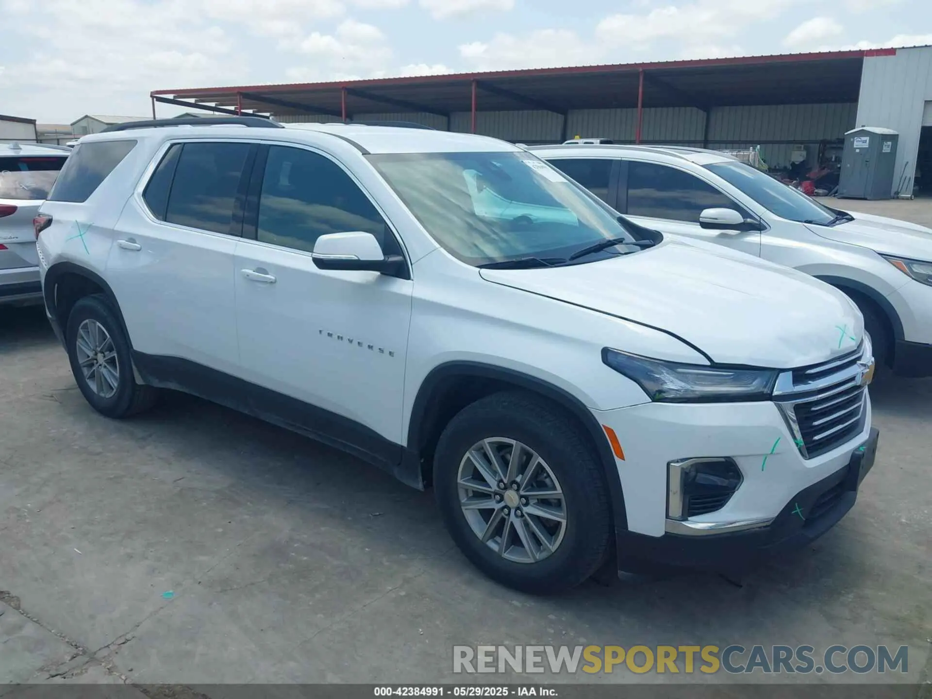 1 Photograph of a damaged car 1GNERGKW8PJ332415 CHEVROLET TRAVERSE 2023