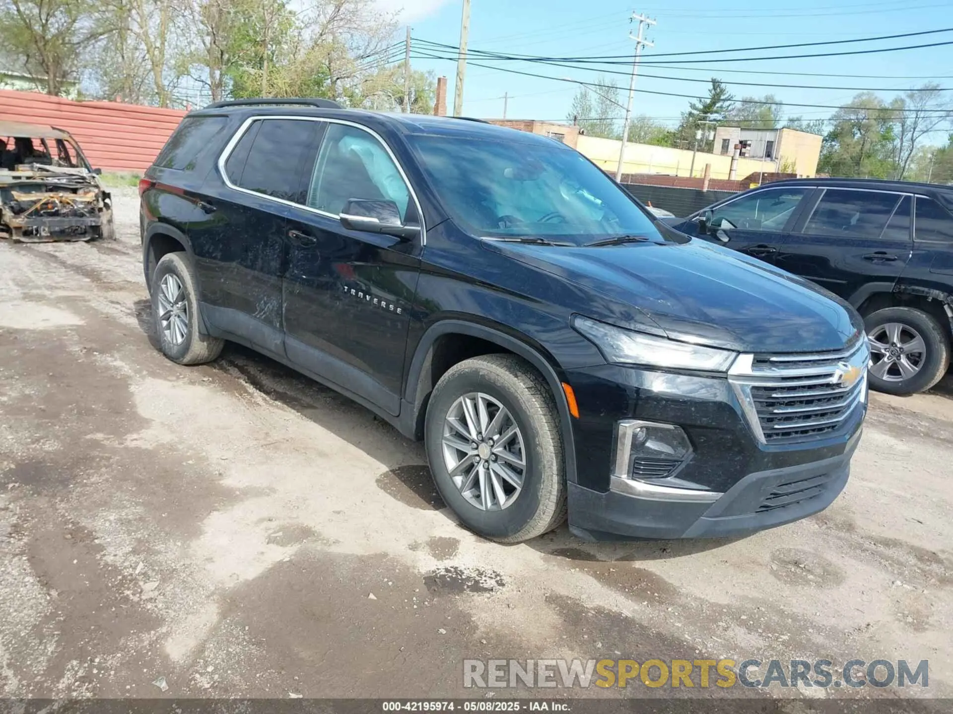 1 Photograph of a damaged car 1GNERGKW9PJ121255 CHEVROLET TRAVERSE 2023