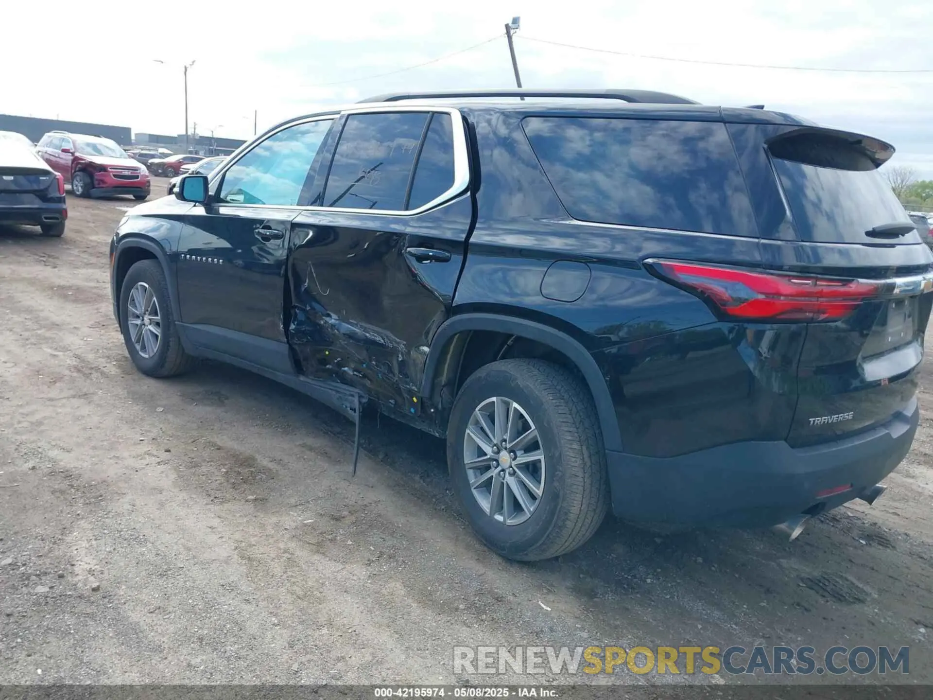 3 Photograph of a damaged car 1GNERGKW9PJ121255 CHEVROLET TRAVERSE 2023