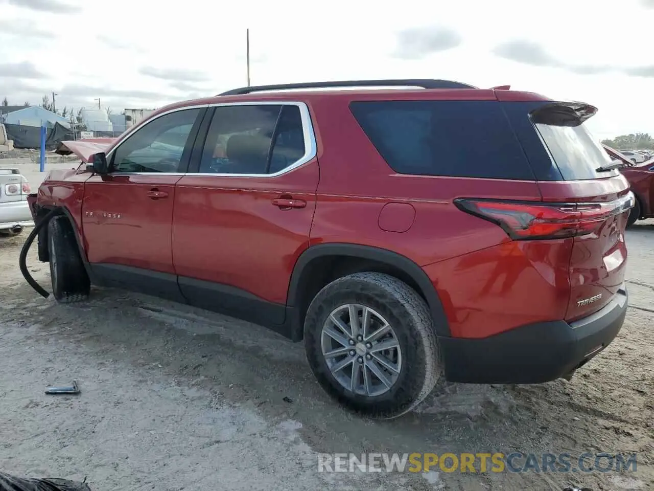 2 Photograph of a damaged car 1GNERHKW0PJ168132 CHEVROLET TRAVERSE 2023