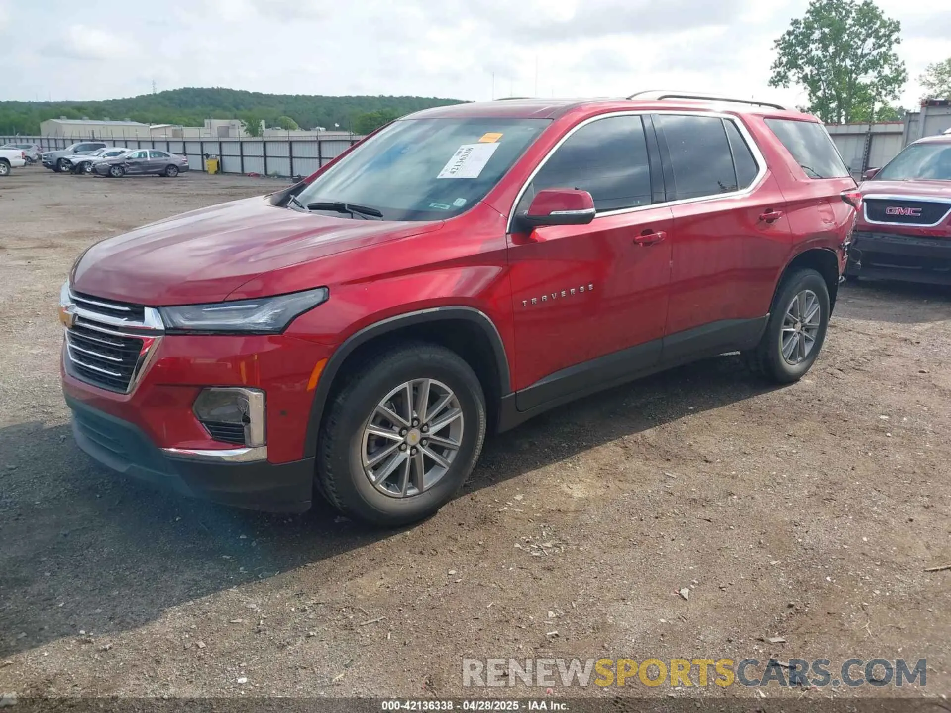2 Photograph of a damaged car 1GNERHKW9PJ203184 CHEVROLET TRAVERSE 2023