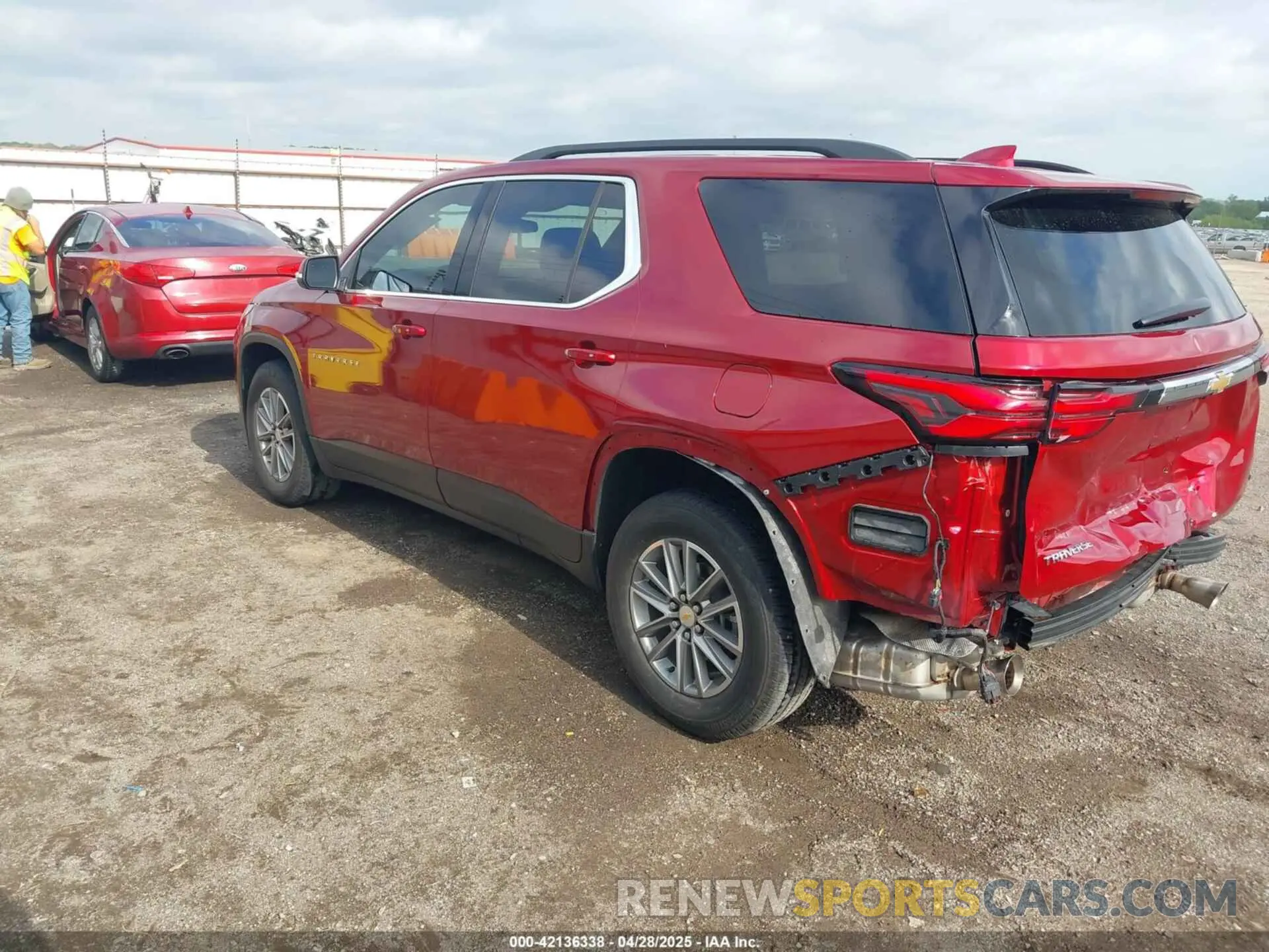 3 Photograph of a damaged car 1GNERHKW9PJ203184 CHEVROLET TRAVERSE 2023