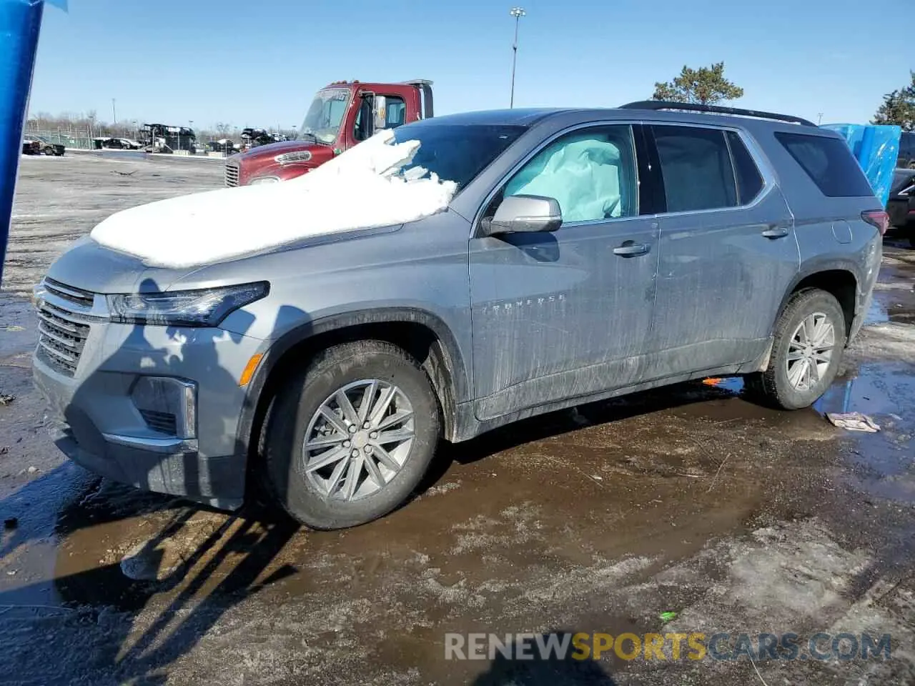 1 Photograph of a damaged car 1GNERHKW9PJ341386 CHEVROLET TRAVERSE 2023