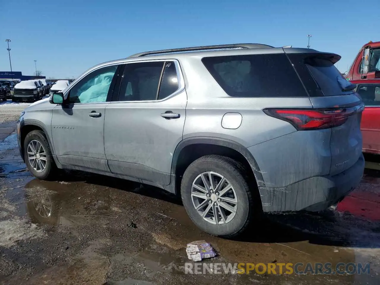 2 Photograph of a damaged car 1GNERHKW9PJ341386 CHEVROLET TRAVERSE 2023