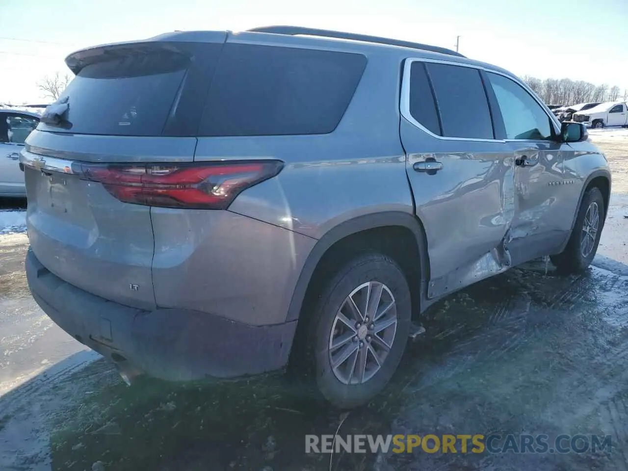 3 Photograph of a damaged car 1GNERHKW9PJ341386 CHEVROLET TRAVERSE 2023