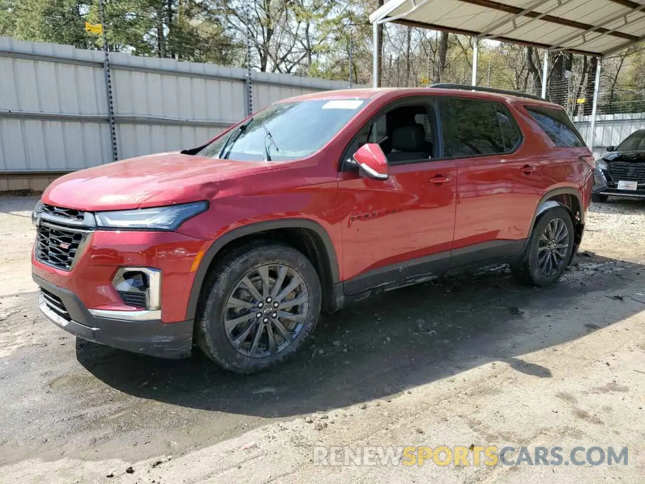 1 Photograph of a damaged car 1GNERJKW0PJ253849 CHEVROLET TRAVERSE 2023