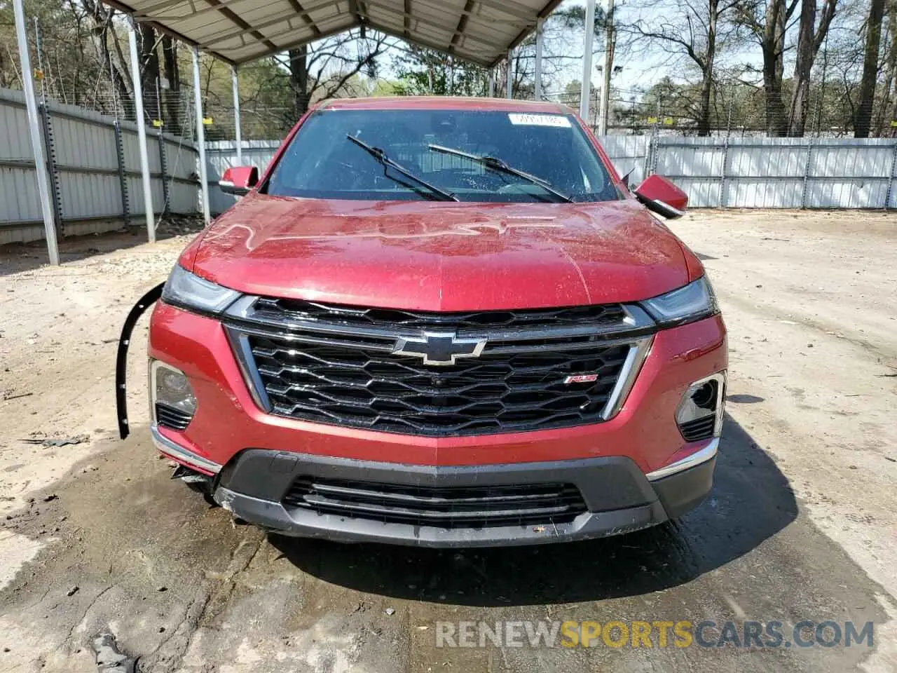 5 Photograph of a damaged car 1GNERJKW0PJ253849 CHEVROLET TRAVERSE 2023