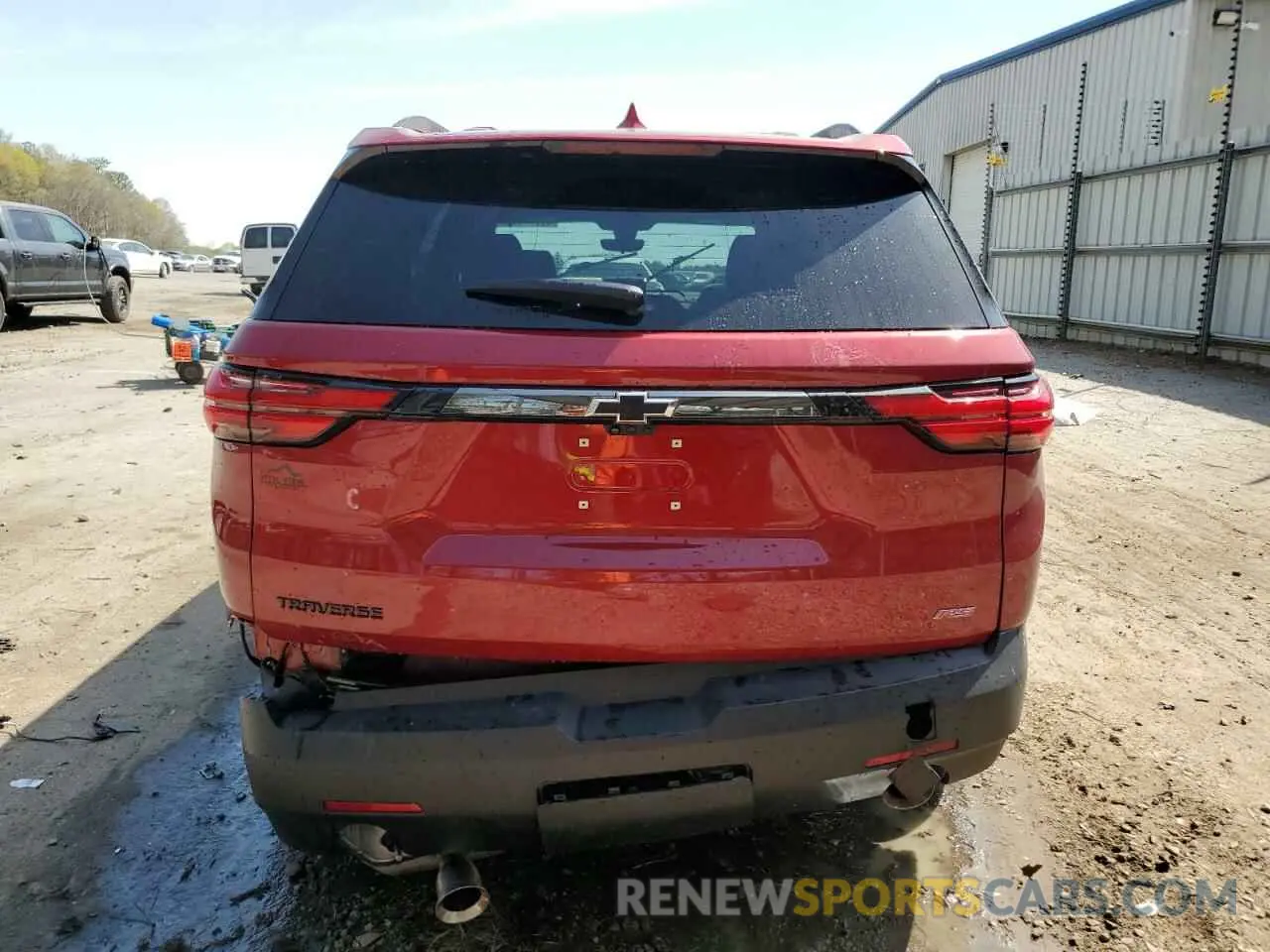 6 Photograph of a damaged car 1GNERJKW0PJ253849 CHEVROLET TRAVERSE 2023