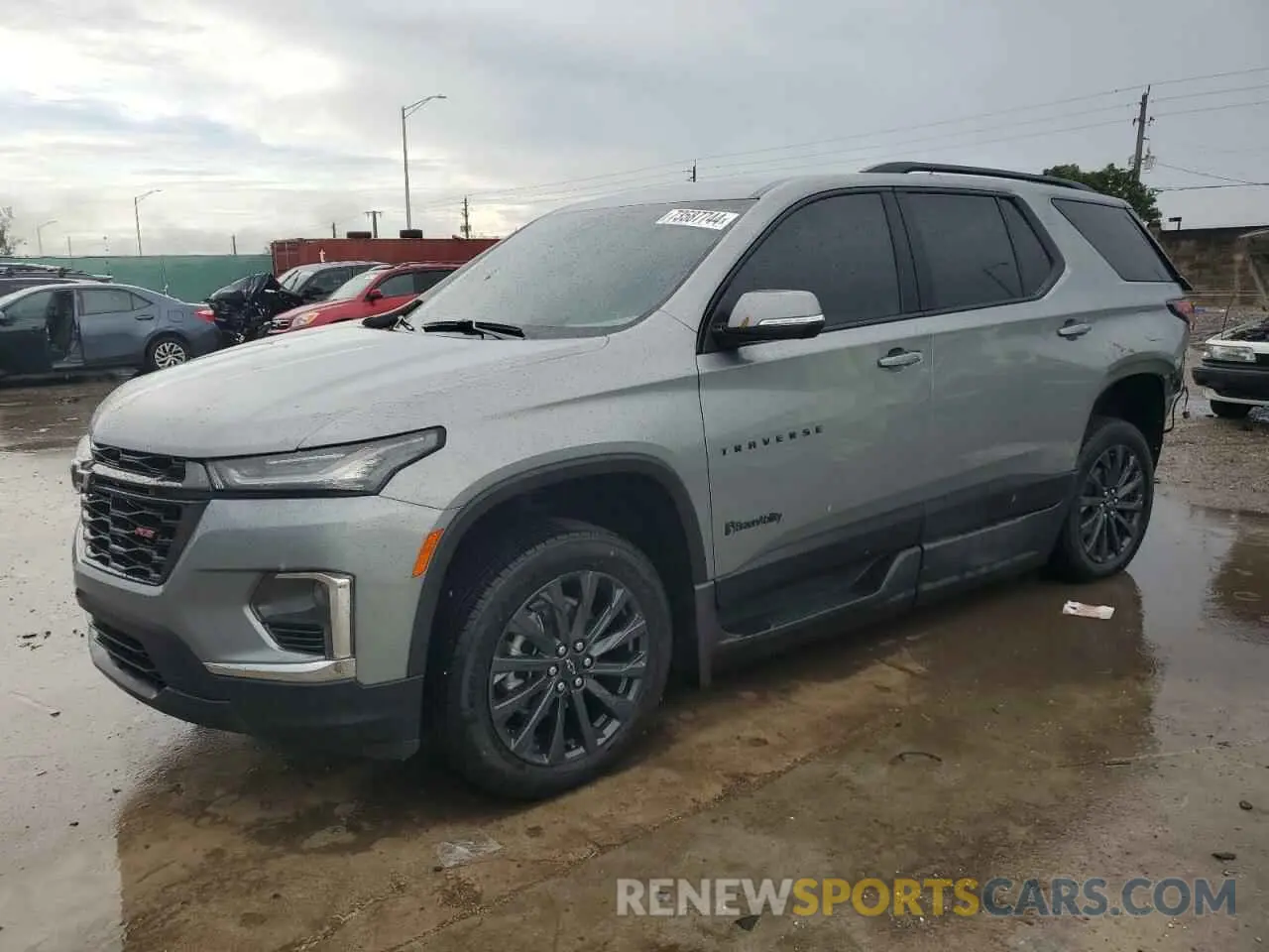 1 Photograph of a damaged car 1GNERJKW1PJ145143 CHEVROLET TRAVERSE 2023