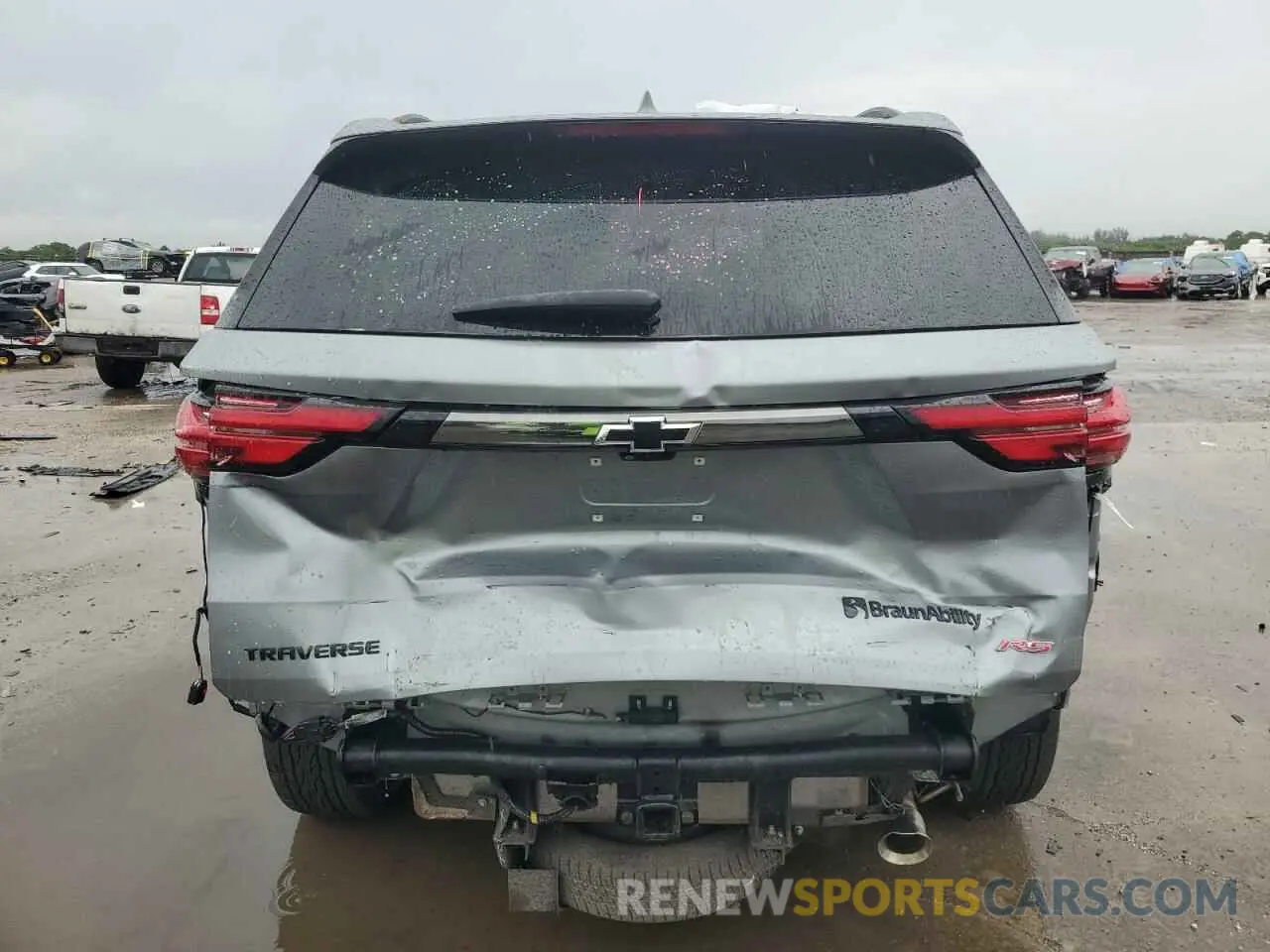 6 Photograph of a damaged car 1GNERJKW1PJ145143 CHEVROLET TRAVERSE 2023