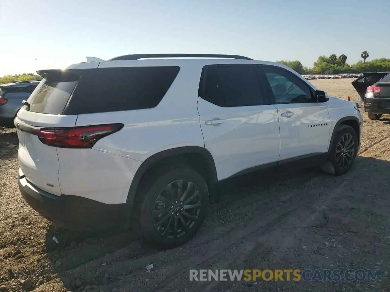 3 Photograph of a damaged car 1GNERJKW3PJ263064 CHEVROLET TRAVERSE 2023