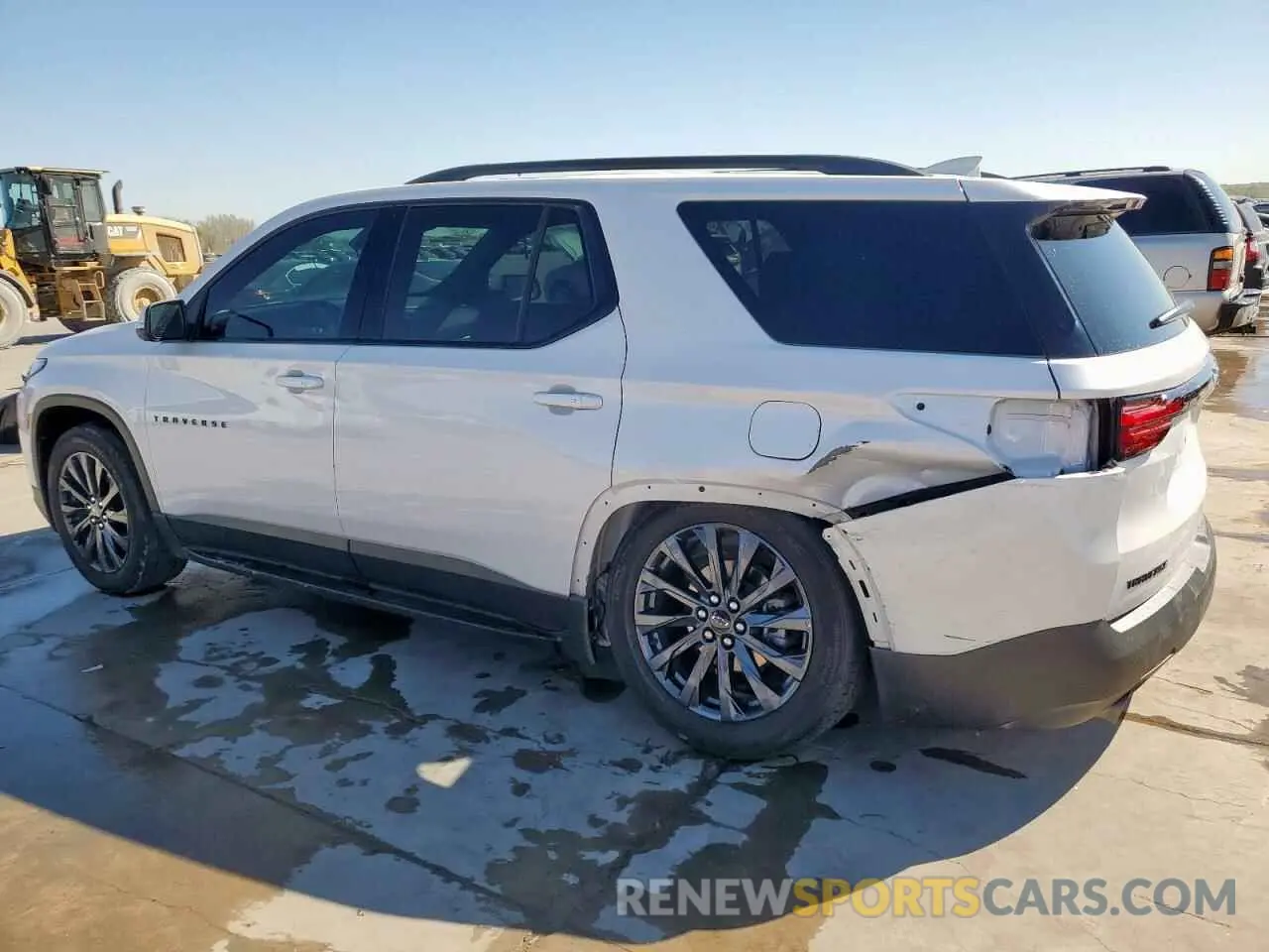 2 Photograph of a damaged car 1GNERJKW5PJ193132 CHEVROLET TRAVERSE 2023