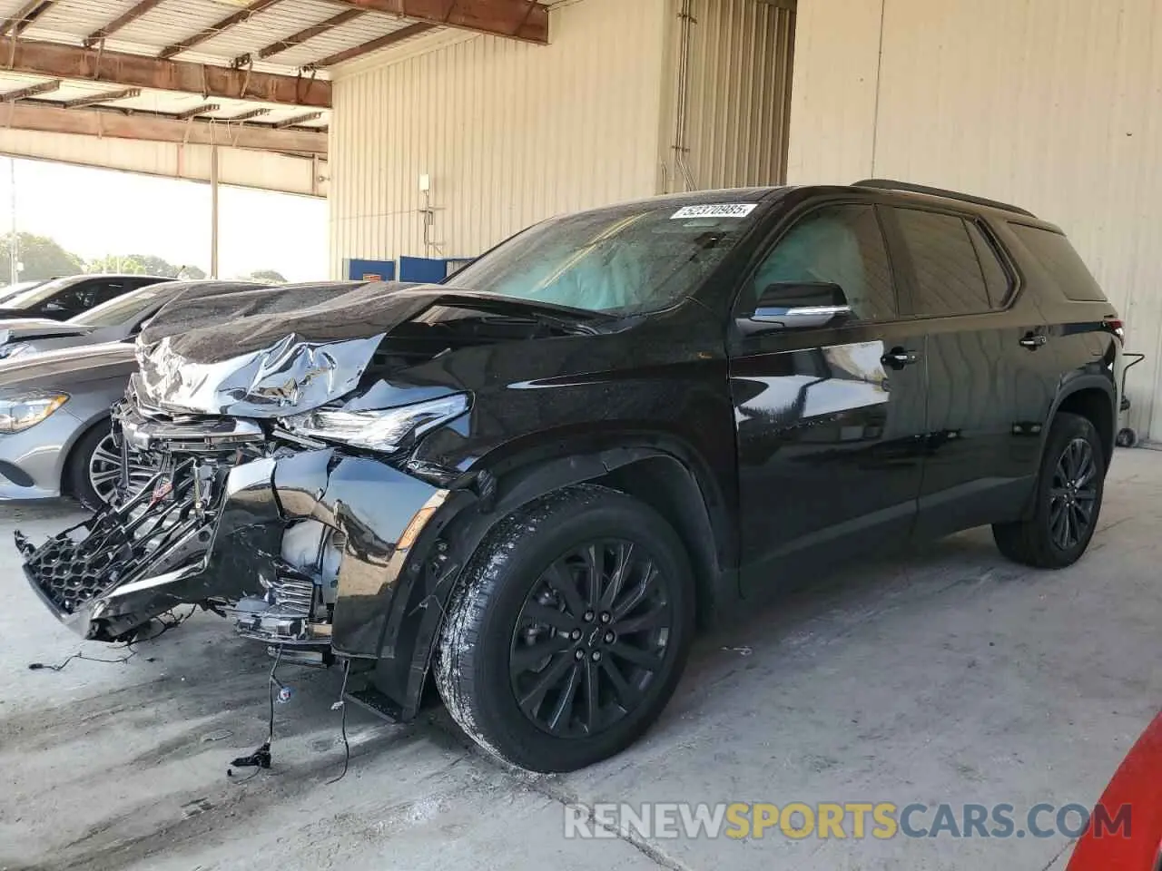 1 Photograph of a damaged car 1GNERJKW5PJ277788 CHEVROLET TRAVERSE 2023
