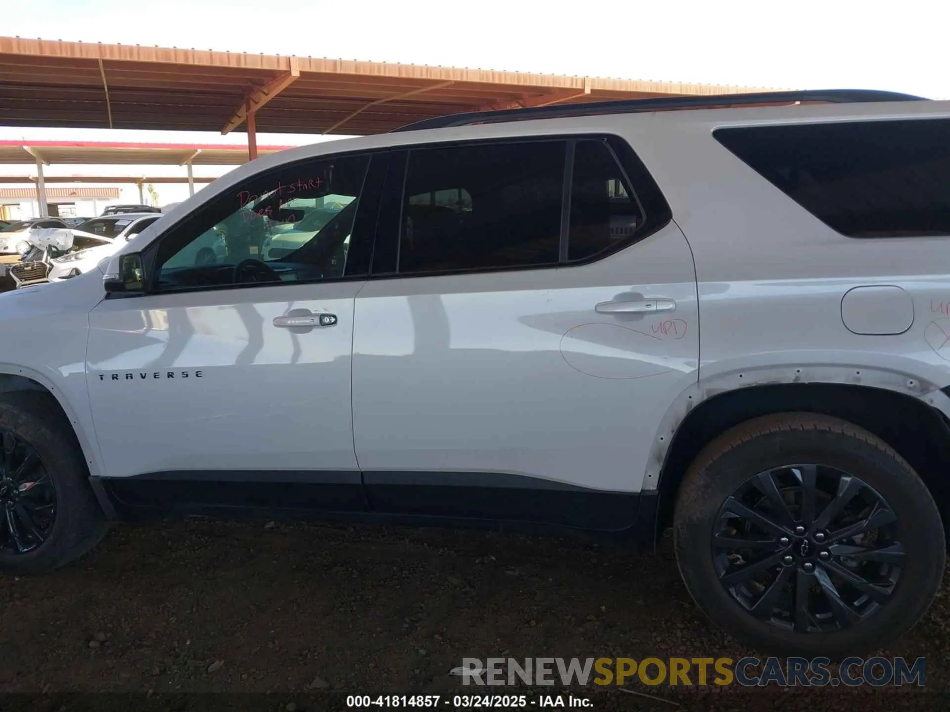 14 Photograph of a damaged car 1GNERJKW7PJ230813 CHEVROLET TRAVERSE 2023