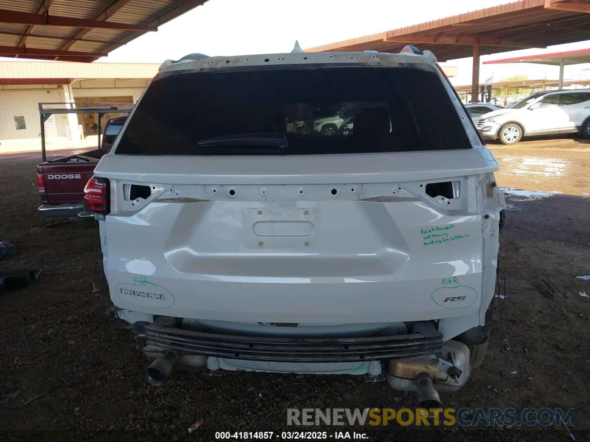 16 Photograph of a damaged car 1GNERJKW7PJ230813 CHEVROLET TRAVERSE 2023