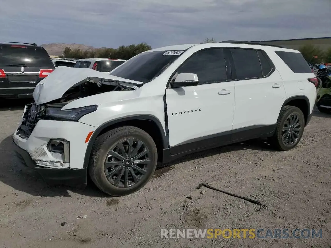 1 Photograph of a damaged car 1GNERJKW8PJ210800 CHEVROLET TRAVERSE 2023