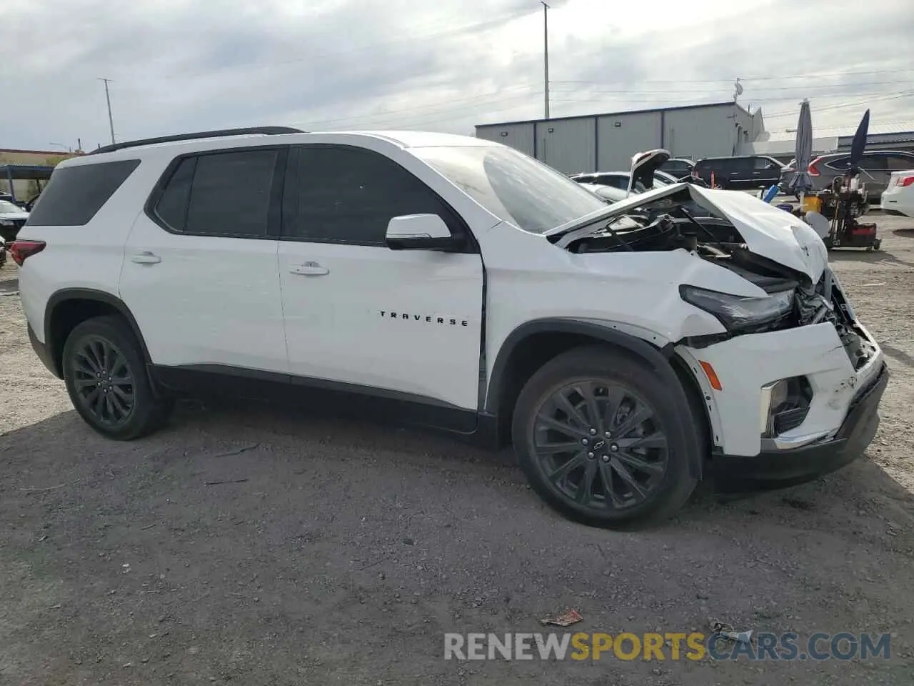 4 Photograph of a damaged car 1GNERJKW8PJ210800 CHEVROLET TRAVERSE 2023