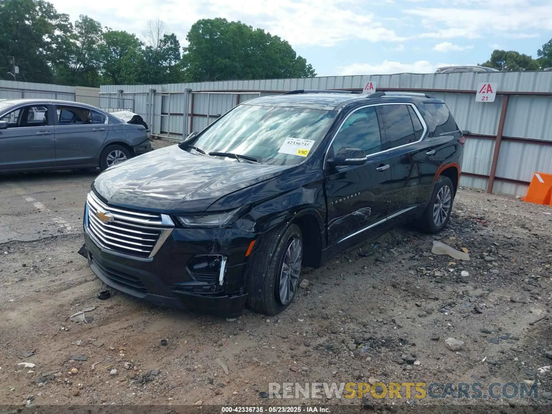 2 Photograph of a damaged car 1GNERKKW0PJ102130 CHEVROLET TRAVERSE 2023