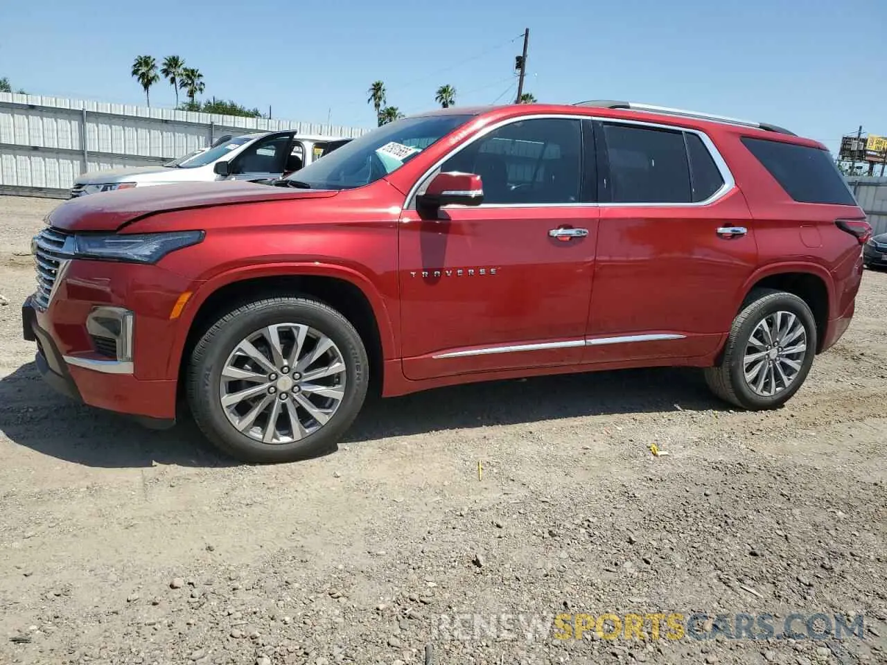 1 Photograph of a damaged car 1GNERKKW0PJ340530 CHEVROLET TRAVERSE 2023