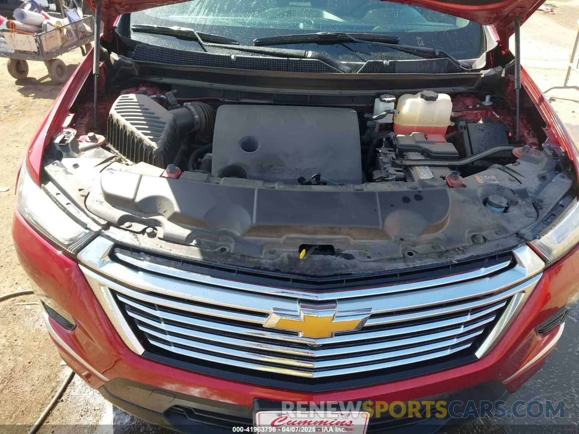 10 Photograph of a damaged car 1GNERKKW1PJ114299 CHEVROLET TRAVERSE 2023