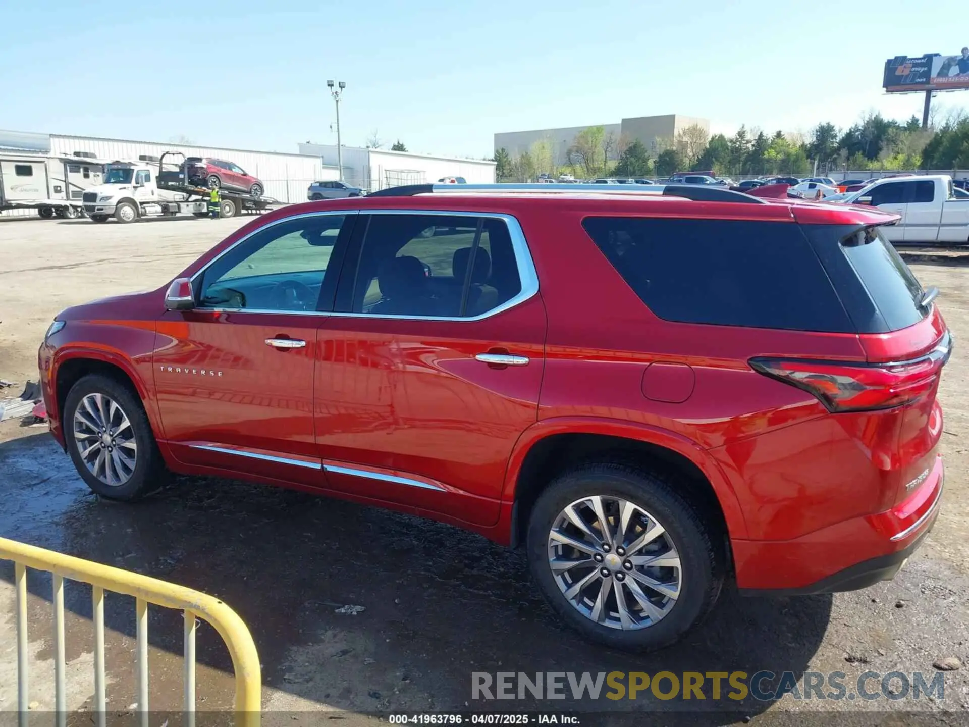 14 Photograph of a damaged car 1GNERKKW1PJ114299 CHEVROLET TRAVERSE 2023
