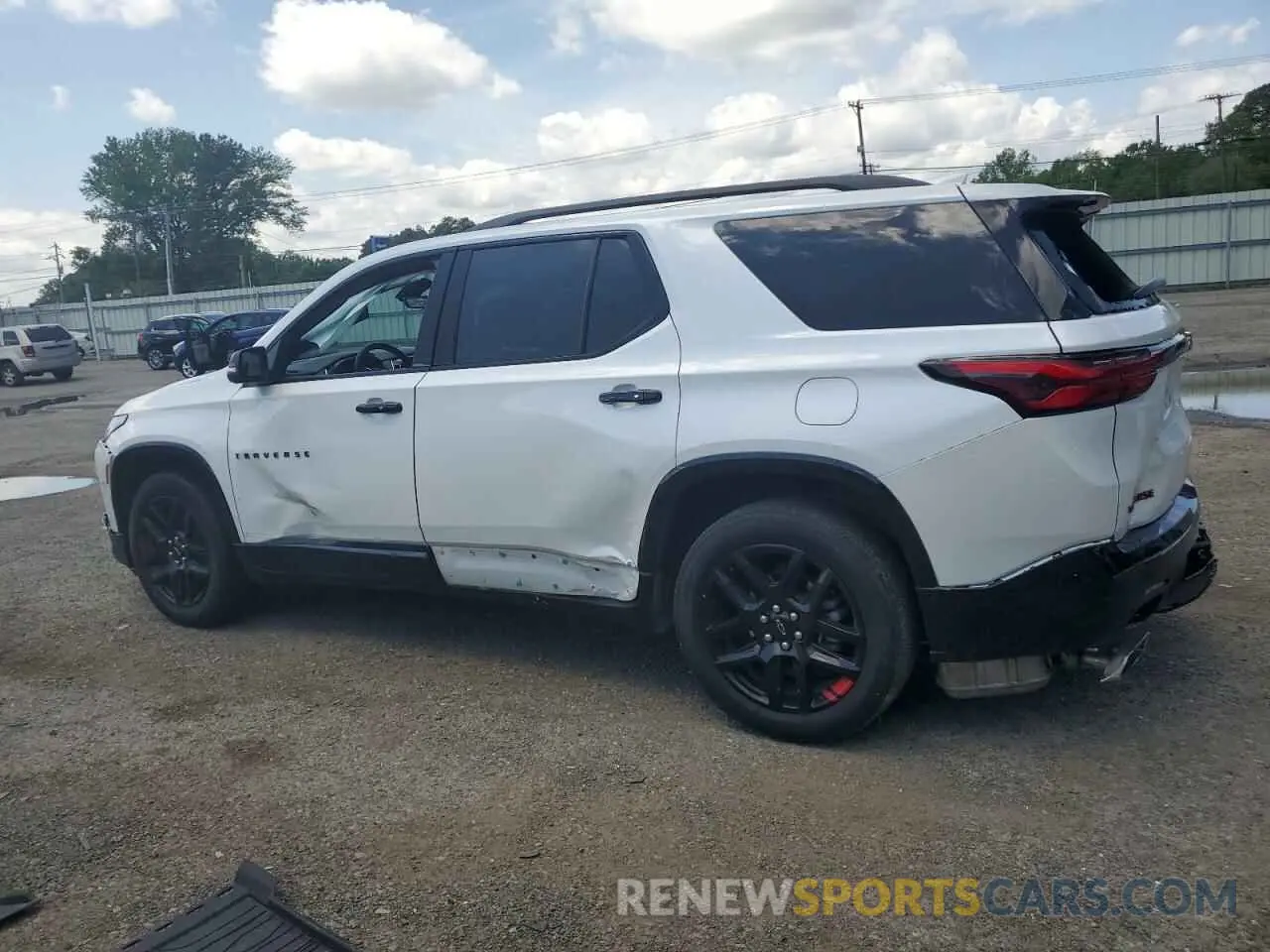 2 Photograph of a damaged car 1GNERKKW1PJ238878 CHEVROLET TRAVERSE 2023