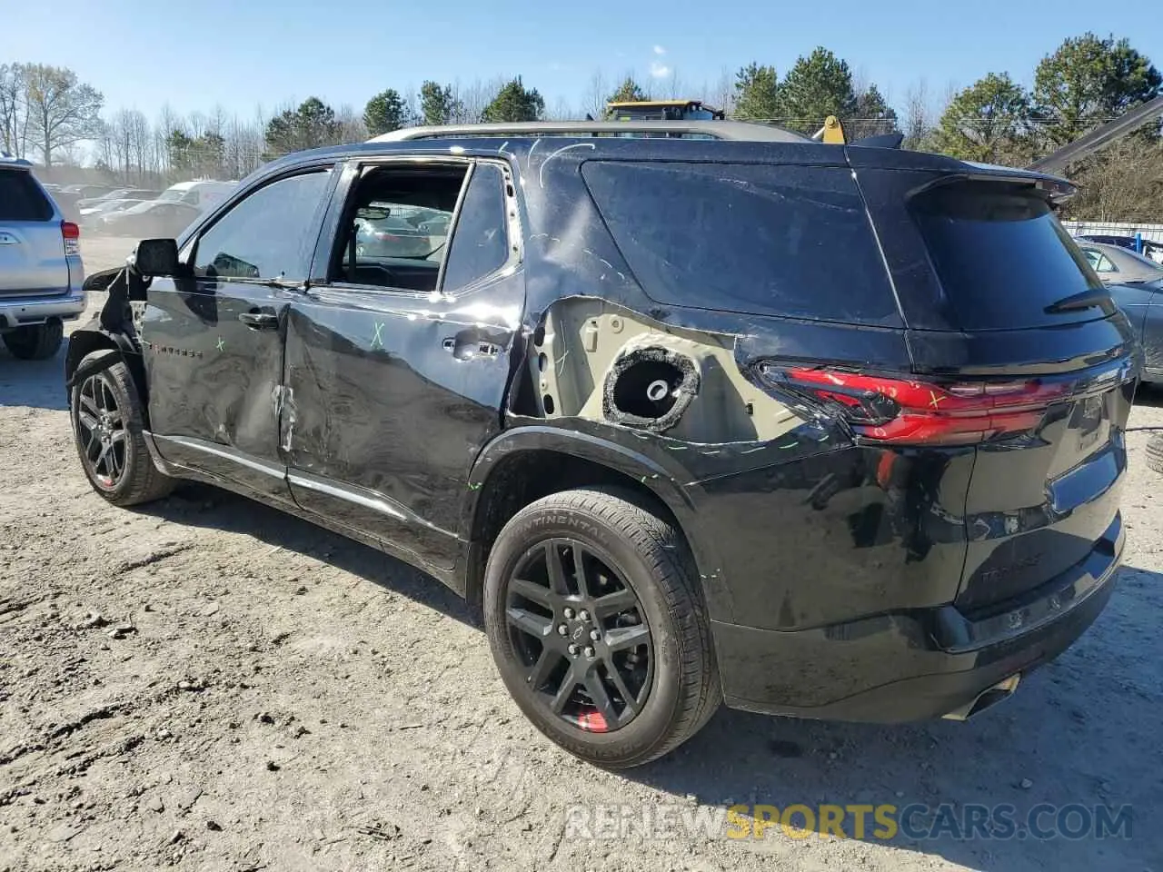 2 Photograph of a damaged car 1GNERKKW2PJ316844 CHEVROLET TRAVERSE 2023