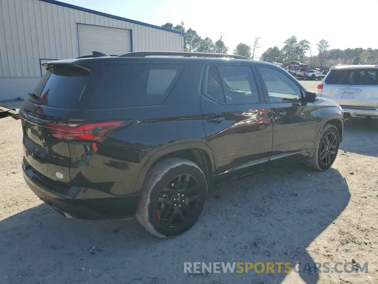 3 Photograph of a damaged car 1GNERKKW2PJ316844 CHEVROLET TRAVERSE 2023
