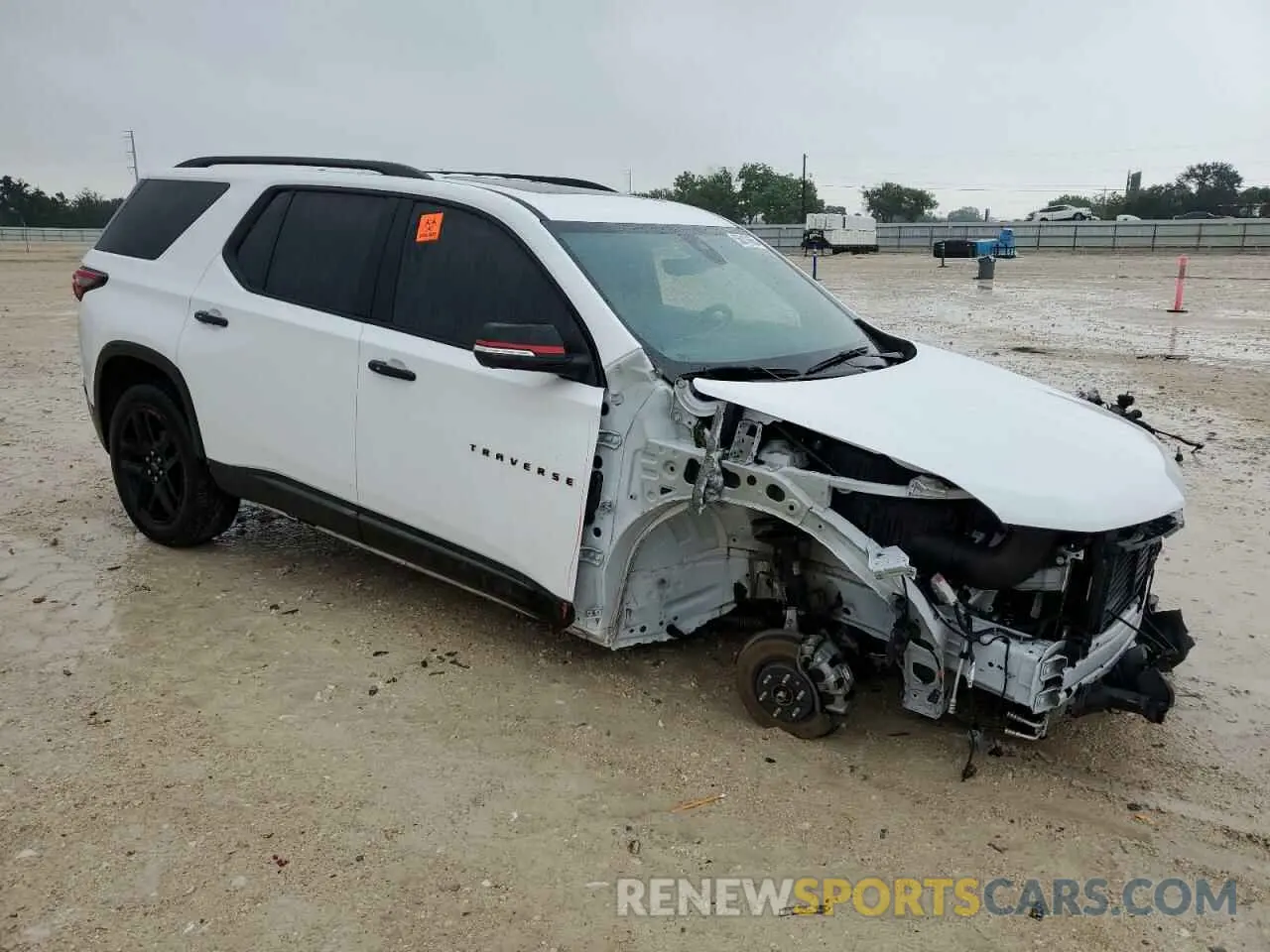 4 Photograph of a damaged car 1GNERKKW3PJ322961 CHEVROLET TRAVERSE 2023