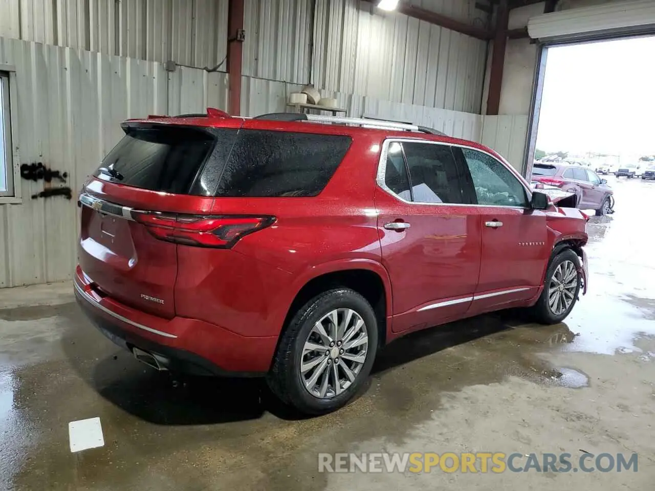 3 Photograph of a damaged car 1GNERKKW4PJ187828 CHEVROLET TRAVERSE 2023