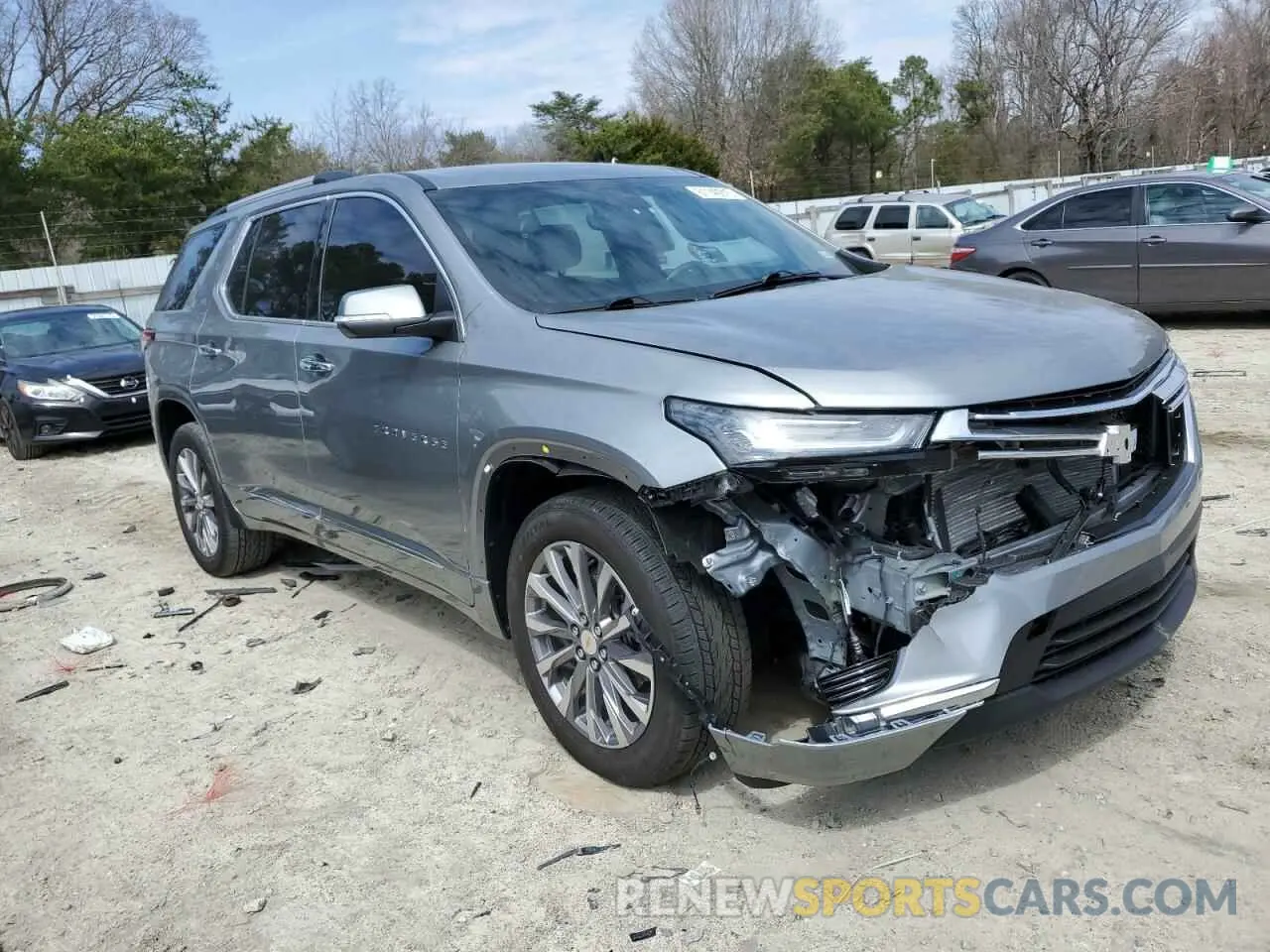 4 Photograph of a damaged car 1GNERKKW4PJ218110 CHEVROLET TRAVERSE 2023