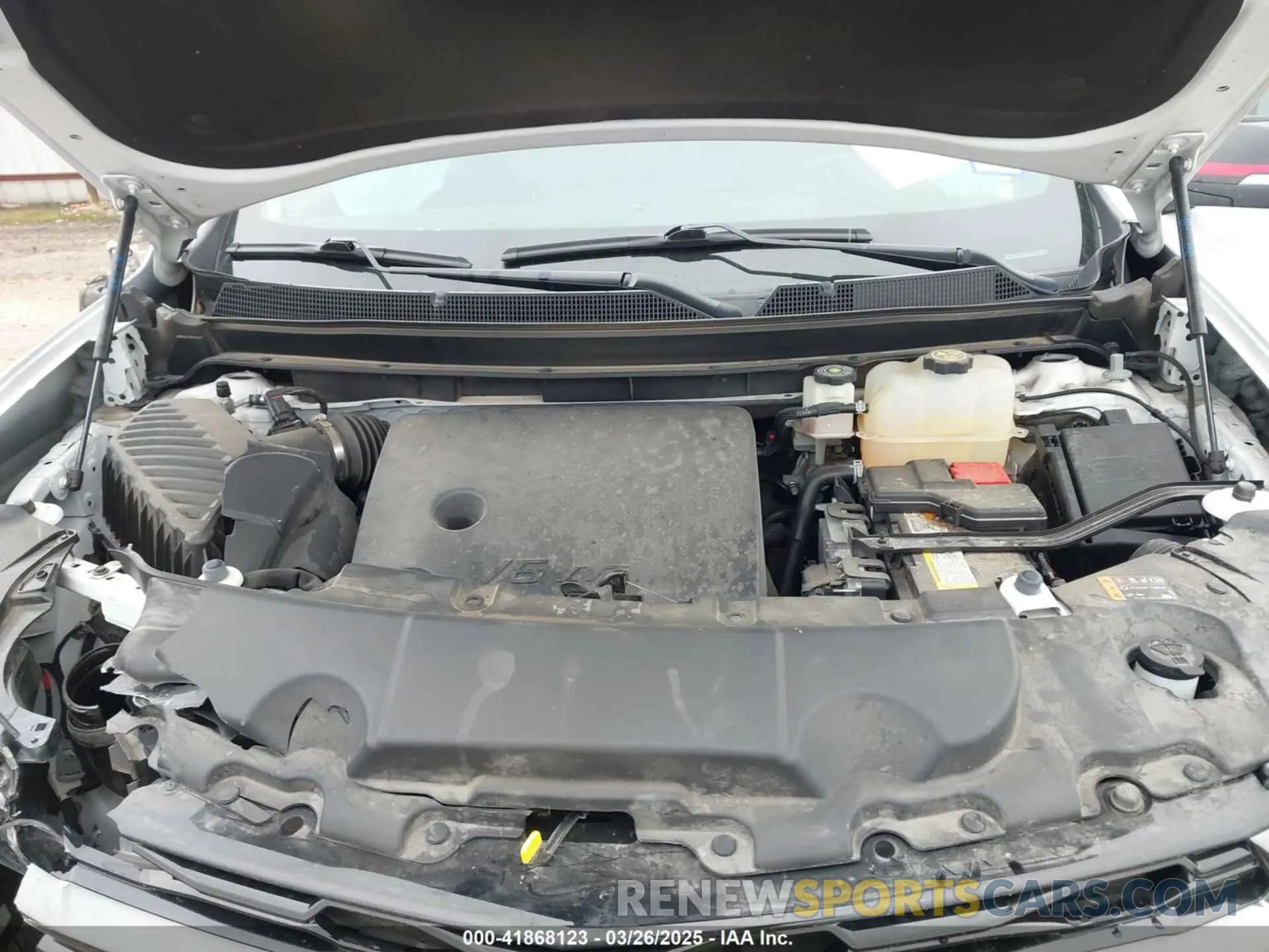 10 Photograph of a damaged car 1GNERKKW6PJ104495 CHEVROLET TRAVERSE 2023