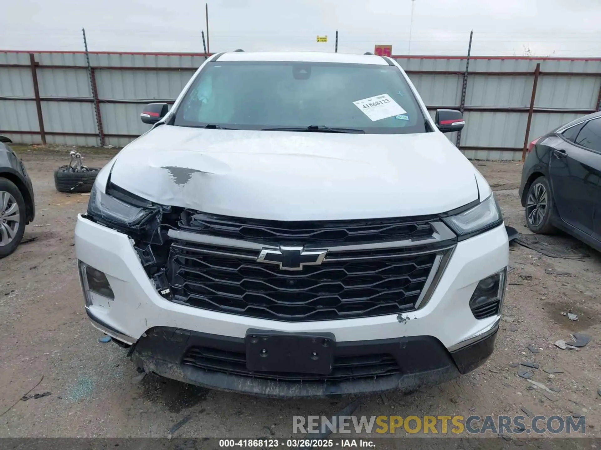 12 Photograph of a damaged car 1GNERKKW6PJ104495 CHEVROLET TRAVERSE 2023