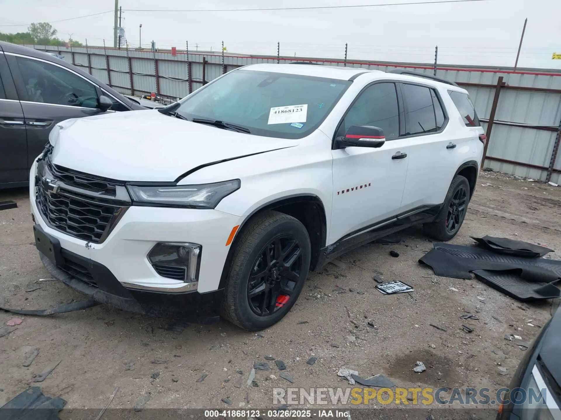 2 Photograph of a damaged car 1GNERKKW6PJ104495 CHEVROLET TRAVERSE 2023
