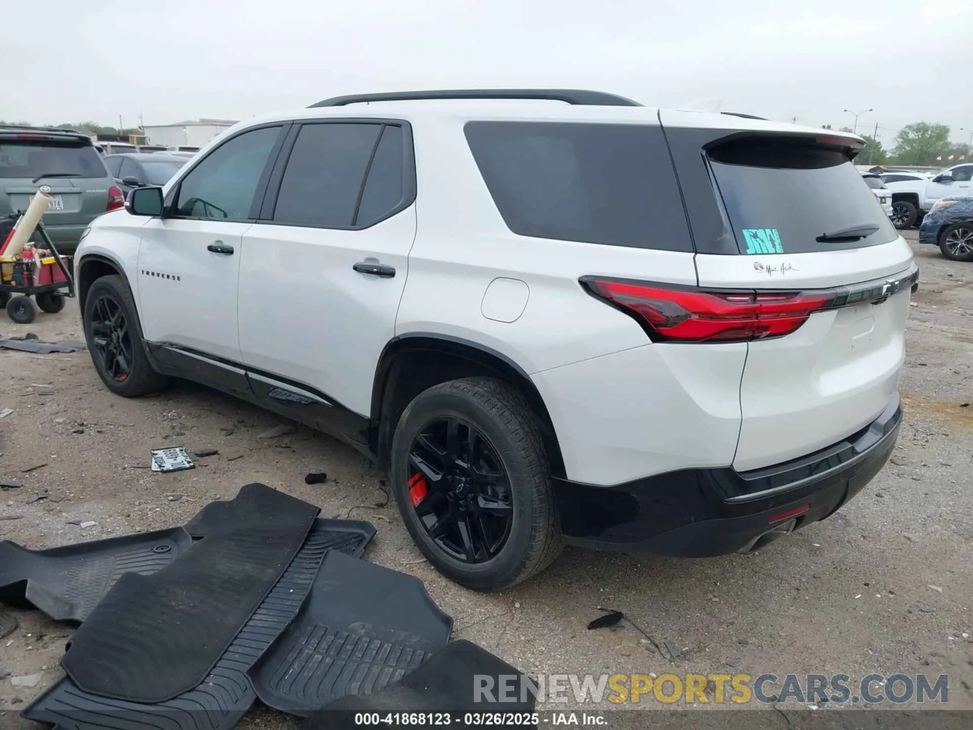 3 Photograph of a damaged car 1GNERKKW6PJ104495 CHEVROLET TRAVERSE 2023