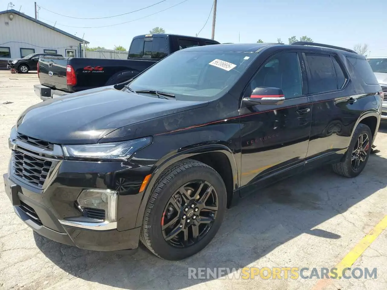 1 Photograph of a damaged car 1GNERKKW7PJ191520 CHEVROLET TRAVERSE 2023
