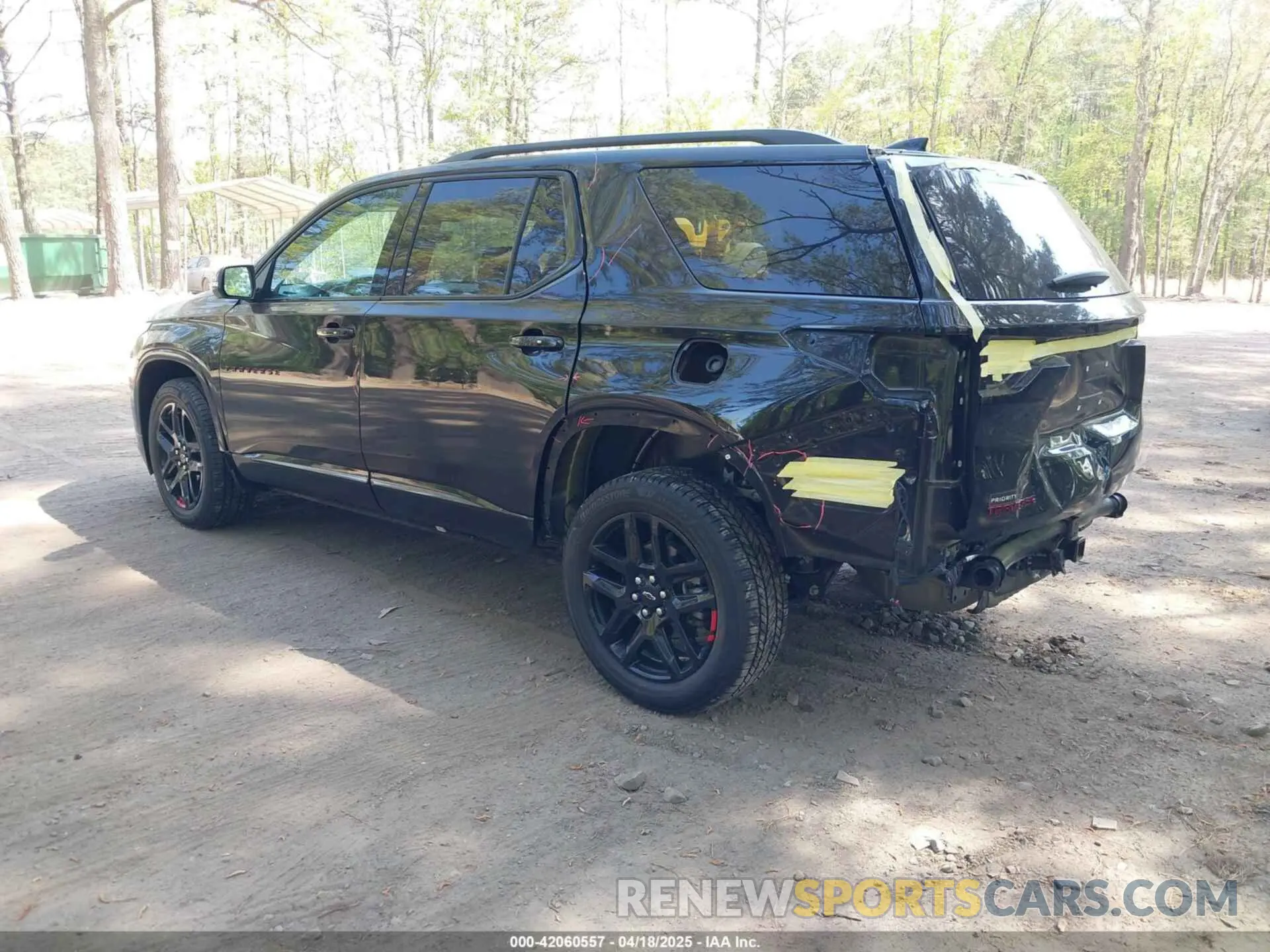 3 Photograph of a damaged car 1GNERKKW8PJ334863 CHEVROLET TRAVERSE 2023