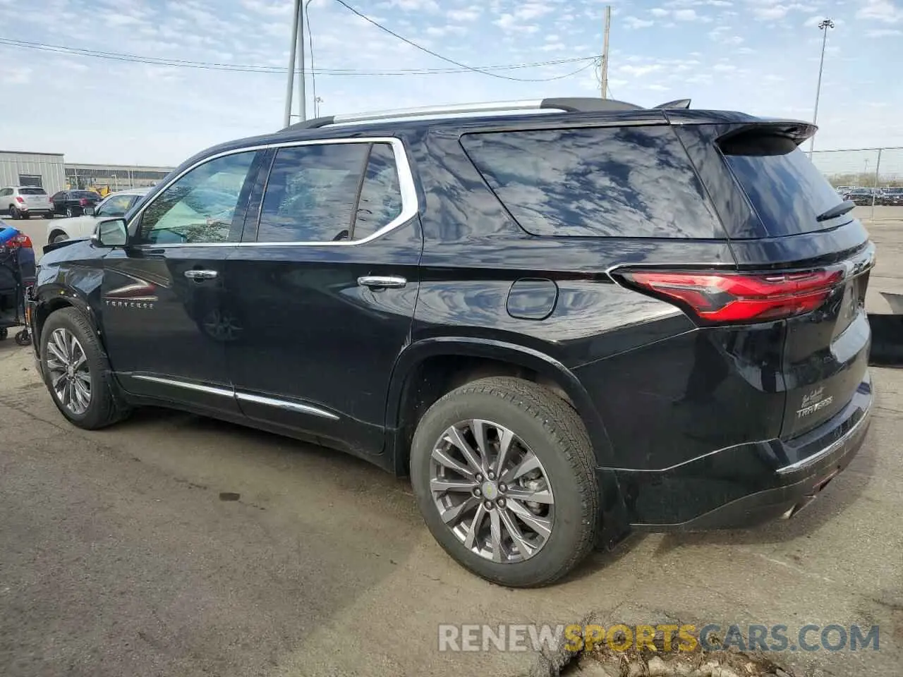2 Photograph of a damaged car 1GNERKKW9PJ157174 CHEVROLET TRAVERSE 2023