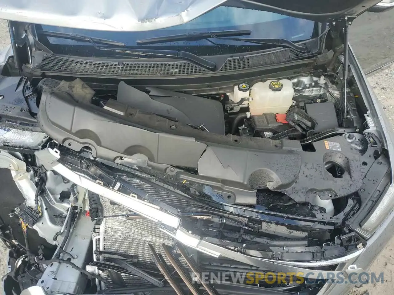 12 Photograph of a damaged car 1GNERNKW8PJ250219 CHEVROLET TRAVERSE 2023