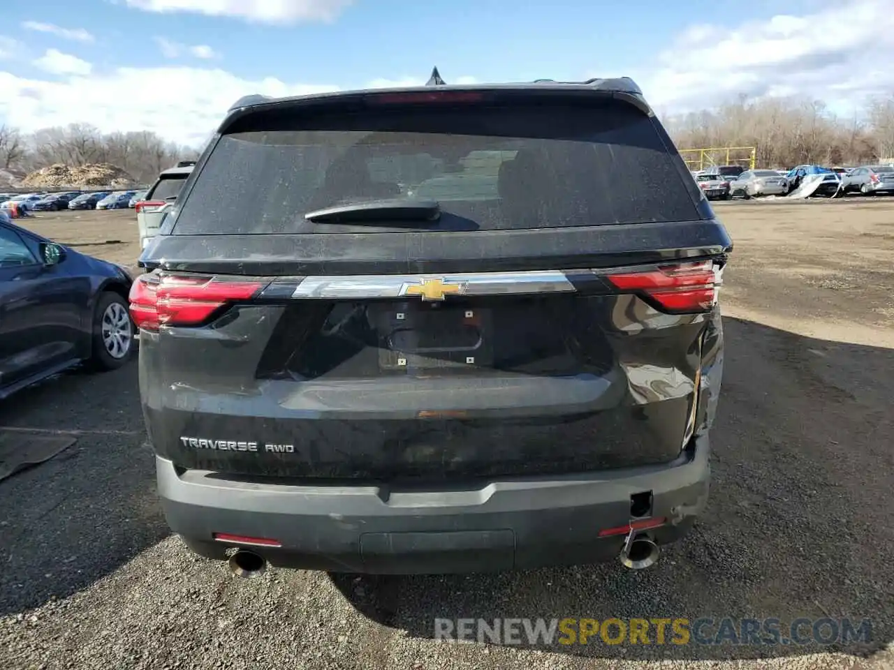 6 Photograph of a damaged car 1GNEVFKW4PJ290802 CHEVROLET TRAVERSE 2023