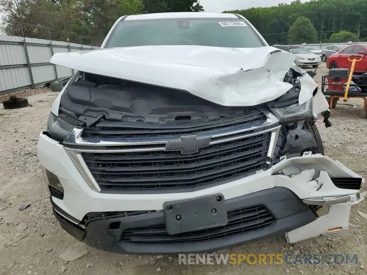 5 Photograph of a damaged car 1GNEVFKW5PJ143078 CHEVROLET TRAVERSE 2023